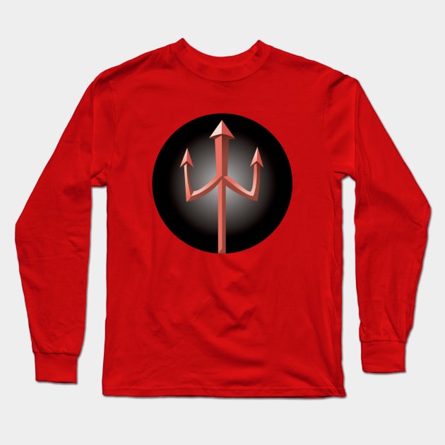 UniVersus - Evil - Resource Symbol Long Sleeve T-Shirt by JascoGames